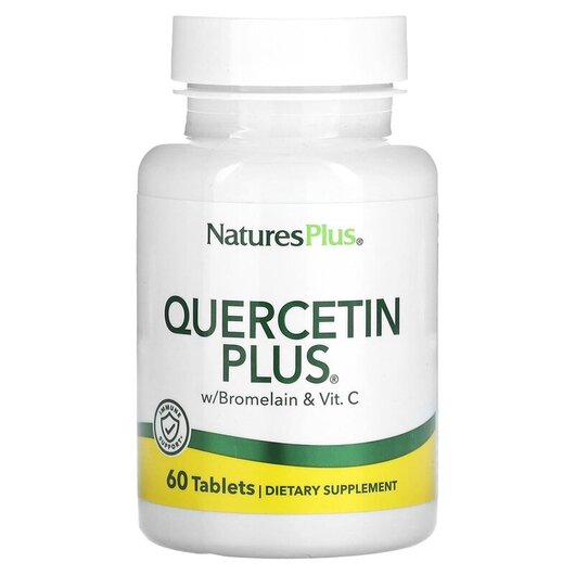 Основное фото товара Quercetin Plus Основное фото товара Natures Plus, Кверцетин, Quercetin Plus, 60 таблеток