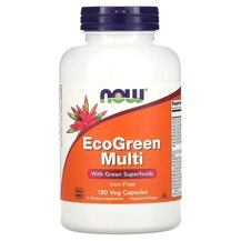 Вітаміни без Заліза EcoGreen Multi Iron Free NOW Foods Вітаміни без Заліза EcoGreen Multi Iron Free NOW Foods