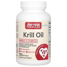 Krill Oil Масло Криля Jarrow Formulas 120 капсул