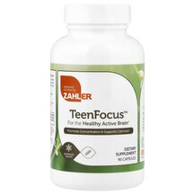 TeenFocus Витамины для подростков Zahler 90 капсул TeenFocus Витамины для подростков Zahler 90 капсул