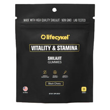 Shilajit Gummies - Vitality & Stamina Black Cherry Flavor