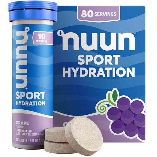 Основне фото товару Nuun Sport Electrolyte Tablets with Magnesium Calcium, Електроліт