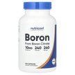 Фото товару Nutricost, Boron 10 mg, Бор, 240 капсул