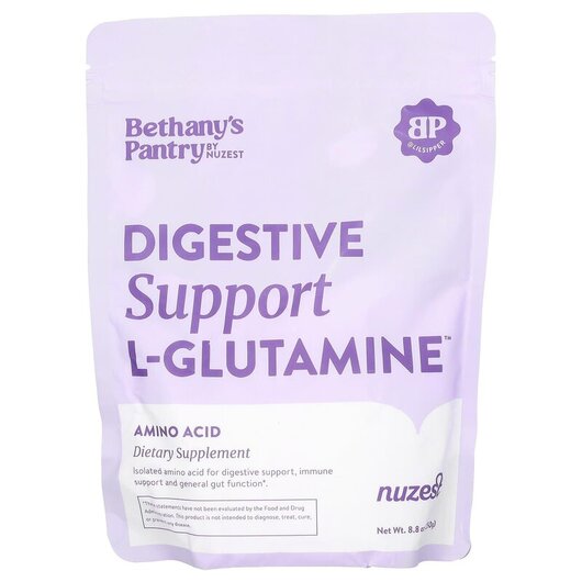 Основное фото товара Digestive Support L-Glutamine Основное фото товара Nuzest, L-Глутамин, Digestive Support L-Glutamine, 250 г