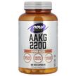 Фото товару NOW Foods, AAKG 2200 2200 mg, Аргінін-альфа-кетоглутарат, 180 кап