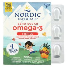 Nordic Omega 3 Fishies Yummy Tutti Frutti Taste 300 mg