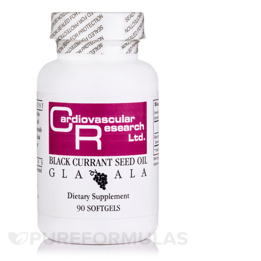 Основное фото товара Черная смородина, Black Currant Seed Oil, 90 капсул