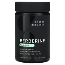 Берберин Berberine 1000 mg Sports Research 120 капсул