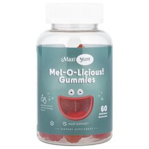 Мелатонін Mel-O-Licious! Gummies Natural Cherry & Orange Мелатонін Mel-O-Licious! Gummies Natural Cherry & Orange