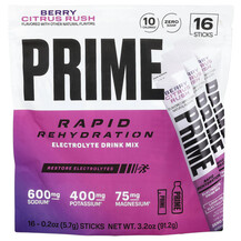 Rapid Rehydration Electrolyte Drink Mix Berry Citrus Rush