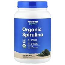 Спіруліна Organic Spirulina Unflavored Nutricost 907 г Спіруліна Organic Spirulina Unflavored Nutricost 907 г