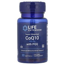 Супер Убіхінол Super Ubiquinol CoQ10 100 mg with PQQ Life