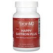 Фото товару BrainMD, Happy Saffron Plus, Шафран, 90 капсул