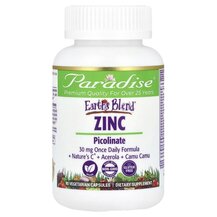Цинк пиколинат Earth's Blend Zinc Picolinate Paradise Цинк пиколинат Earth's Blend Zinc Picolinate Paradise