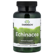 Echinacea With Goldenseal Root Эхинацея Swanson 250 капсул
