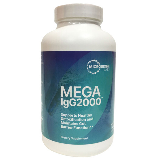 Основное фото товара Microbiome Labs, Колострум, MegaIgG2000, 120 капсул