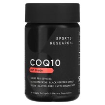 Коензим CoQ10 CoQ10 with BioPerine & Coconut Oil 100 mg