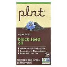 Black Seed Oil Черный тмин Plnt 90 капсул