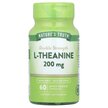 Фото товара Nature's Truth, L-Теанин, L-Theanine 200 mg, 60 капсул