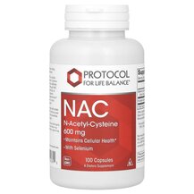 N-ацетилцистеїн NAC N-Acetyl-Cysteine 600 mg Protocol for