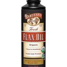 Лляна олія Organic Fresh Flax Oil Barlean's 355 мл