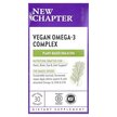 Фото товару Vegan Omega-3 Complex Фото товару New Chapter, Vegan Omega-3 Complex, Риб'ячий жир Омега-3, 30