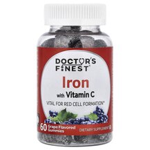 Залізо Iron with Vitamin C Grape Doctor's Finest