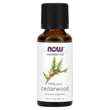 Pure Essential Oil Cedarwood Эфирное масло NOW Foods 30 мл Pure Essential Oil Cedarwood Эфирное масло NOW Foods 30 мл