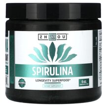 Spirulina Longevity Superfood Спирулина Zhou Nutrition