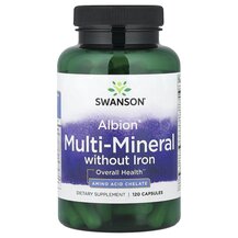 Мультивітаміни Albion Multi-Mineral without Iron Swanson
