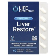 FLORASSIST Liver Restore Life Extension 60 капсул