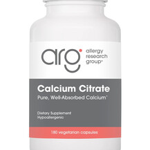 Кальцій Calcium Citrate Allergy Research Group 180 капсул
