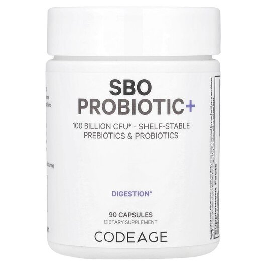 Основное фото товара Digestion SBO Probiotic+ 100 Billion CFU Основное фото товара Пробиотики, Digestion SBO Probiotic+ 100 Billion CFU, 90 капсул