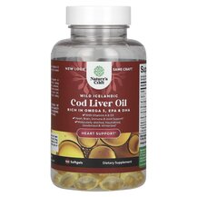 Wild Icelandic Cod Liver Oil Масло печени трески Nature's Wild Icelandic Cod Liver Oil Масло печени трески Nature's