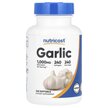 Фото товару Garlic 1000 mg Фото товару Nutricost, Garlic 1000 mg, Екстракт Часнику, 240 капсул