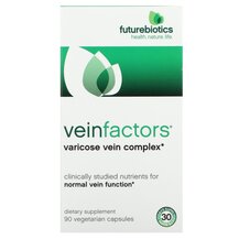 VeinFactors Поддержка вен ног Future Biotics 90 капсул