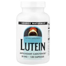 Лютеїн 20 мг Lutein 20 mg 120 Source Naturals 120 капсул Лютеїн 20 мг Lutein 20 mg 120 Source Naturals 120 капсул