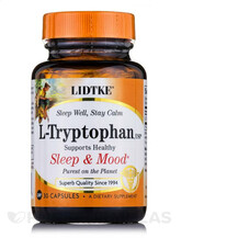 L-Tryptophan 500 mg L-Триптофан Lidtke 30 капсул