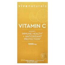 Вітамін C Vitamin C 1000 mg Viva Naturals 250 капсул