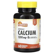 Кальцій Absorbable Calcium + D3 Sundance Vitamins Кальцій Absorbable Calcium + D3 Sundance Vitamins