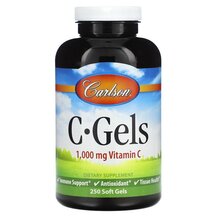 Вітамін C C-Gels 1000 mg Carlson 250 капсул Вітамін C C-Gels 1000 mg Carlson 250 капсул