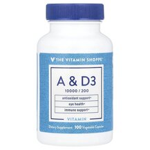 Vitamin A & D3 Витамин А Ретинол TheVitaminShoppe