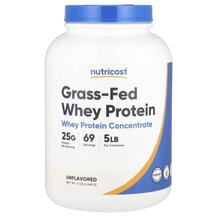 Протеїн Ізолят Grass-Fed Whey Protein Concentrate 2268 г