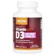 Фото товару Vitamin D3 5000 IU Фото товару Jarrow Formulas, Vitamin D3 5000 IU, Вітамін D3 5000 МО, 100 капс