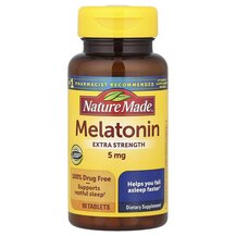 Melatonin 5 mg Мелатонин Nature Made 90 таблеток Melatonin 5 mg Мелатонин Nature Made 90 таблеток