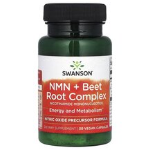 Червоний буряк NMN + Beet Root Complex Swanson 30 капсул