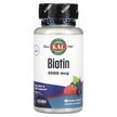 Фото товара Biotin Mixed Berry 5000 mcg Фото товара KAL, Витамин B7 Биотин, Biotin Mixed Berry 5000 mcg, 100 таблеток