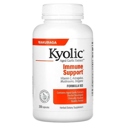 Основное фото товара Kyolic, Поддержка иммунитета, Immune Support, 200 капсул