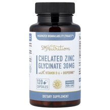 Цинк Гліцинат Chelated Zinc Glycinate SMNutrition