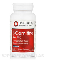 L-Карнітин L-Carnitine 500 mg Protocol for Life Balance L-Карнітин L-Carnitine 500 mg Protocol for Life Balance